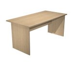 Desk with Lyon panel legs p 80 x h 72 cm