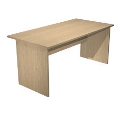 Scrivania con gambe pannello Lione p 80 x h 72 cm