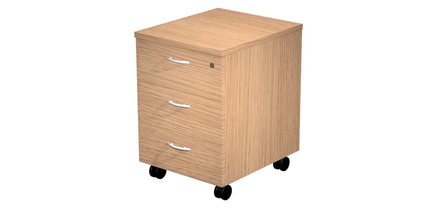 Drawers on wheels l x w x h 43 x 52 x 59.5 cm