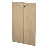 Coppia ante medie l 80 x p 2 x h 115 cm per armadio medio a giorno