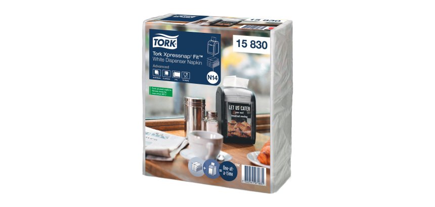 Tovaglioli Tork bianco 6 unità da 120 fogli