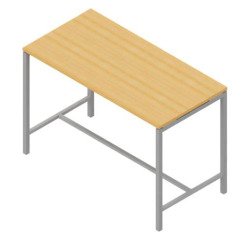 Tavolo alto Meeting p 80 x h 107 cm