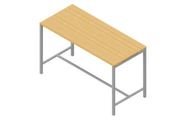 High Meeting table d 80 x h 107 cm