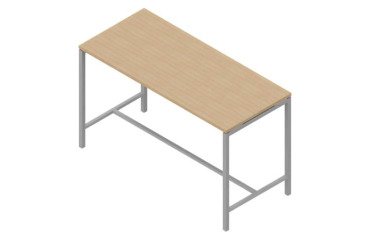 Tavolo alto Meeting p 80 x h 107 cm