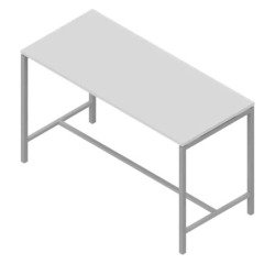 Tavolo alto Meeting p 80 x h 107 cm