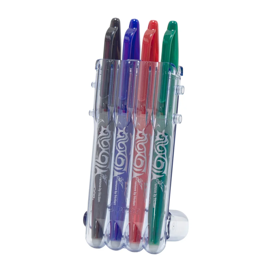 Pilot Ballpoint Pen Frixion 0.7 mm Assorted Pack of 4 su
