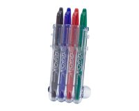 Penne roller Pilot FriXion Ball Tratto fine 0.7 mm nero, blu, verde, rosso 4 unità