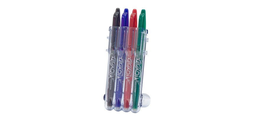 Penne roller Pilot FriXion Ball Tratto fine 0.7 mm nero, blu, verde, rosso 4 unità