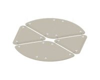Pannelli fonoassorbenti Quadrifoglio LightSound petalo + triangolo l 28 x h 50 cm spessore 4 cm 3 unità