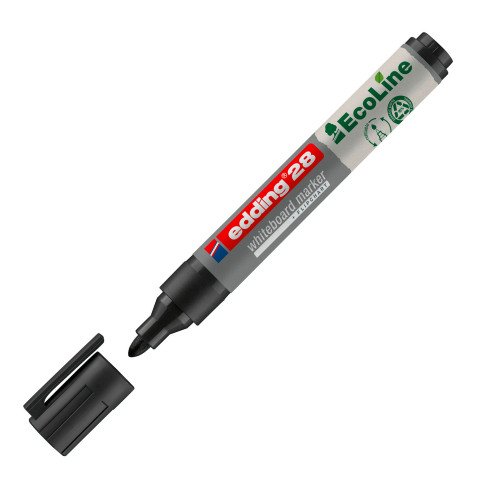 edding Whiteboard Marker EcoLine Round Black