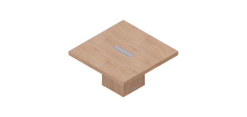 Tavolo riunione Miami Cubo l 140 x p 140 x h 76,8 cm