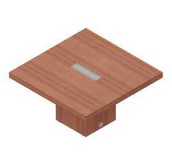 Tavolo riunione Miami Cubo l 140 x p 140 x h 76,8 cm
