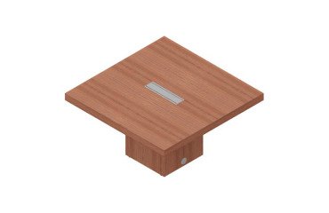 Tavolo riunione Miami Cubo l 140 x p 140 x h 76,8 cm