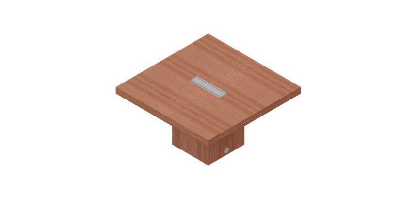 Tavolo riunione Miami Cubo l 140 x p 140 x h 76,8 cm