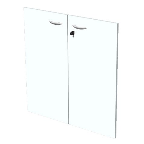 Coppia ante basse l 80 x p 2 x h 67 cm per armadio basso a giorno