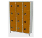 Armadio casellario 12 posti l x p x h 120 x 50 x 180 cm