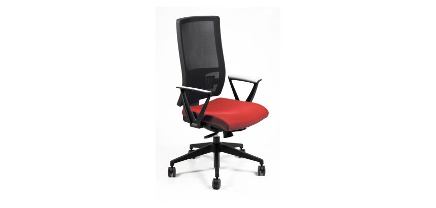 Sedia girevole UNISIT NDAE Nereide King L rosso