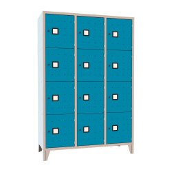Armadio casellario 12 posti l x p x h 120 x 50 x 180 cm