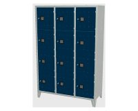Armadio casellario 12 posti l x p x h 120 x 50 x 180 cm