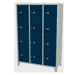 Armadio casellario 12 posti l x p x h 120 x 50 x 180 cm