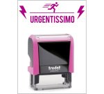 Timbro Trodat Printy 4912 "Urgentissimo" rosa neon
