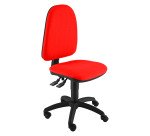 Sedia girevole UNISIT JUYG Jupiter Eco rosso