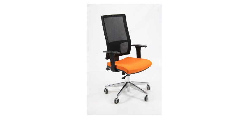 Sedia girevole UNISIT NDAY Nereide Eco arancione