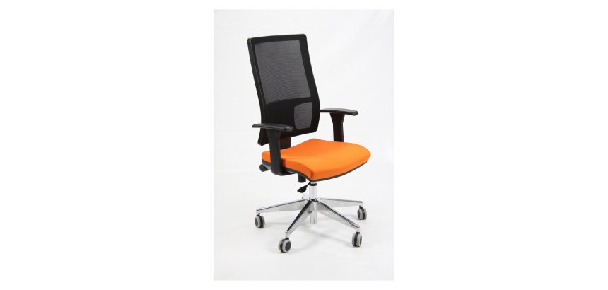Sedia girevole UNISIT NDAY Nereide Eco arancione