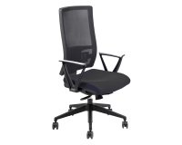 En_sedia girevole nero unisit nereide opedl