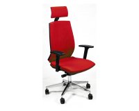 Sedia girevole UNISIT LR1SB Larissa Eco rosso