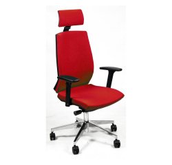 Sedia girevole UNISIT LR1SB Larissa Eco rosso