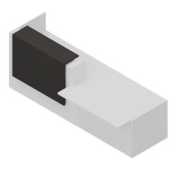 Reception Quadrifoglio Miami Bianco, grigio 2.860 x 1.120 x 1.130 mm