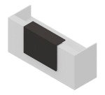 Reception Quadrifoglio Miami Bianco, grigio 2.460 x 880 x 1.130 mm