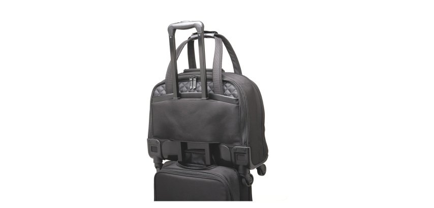 Trolley per laptop con ruote piroettanti Contour 2.0 Executive - 15.6" nero