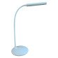 Lampada da tavolo Unilux Nelly argento 7.8 w