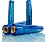 Film estensibile Iceroll Trasparente, azzuro 500 mm x 250 m 15 µ