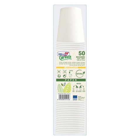 Bicchieri DOpla Carta 50 unità da 180 ml