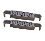 Ganci di allineamento neri confezione da 2 pz