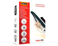 En_cf100 pouches fellowes  75x105mm 125mc