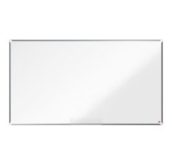 Nobo Premium Plus Whiteboard Wall Mounted Magnetic Lacquered Steel 1550 x 870mm