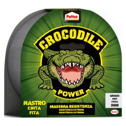 Nastro Pattex Crocodile grigio, 48 mm x 30 m