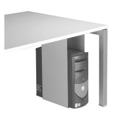 Porta CPU sospeso in metallo Artexport 3-BYAA0000-AA colore grigio alluminio