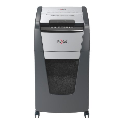 Rexel Optimum AutoFeed+ 225X Automatic Cross Cut Paper Shredder P4