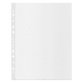Buste a perforazione Universale 100% riciclate Esselte Office 22 x 30 cm trasparente polipropilene finitura goffrata a buccia d'arancia spessore medio 100 unità