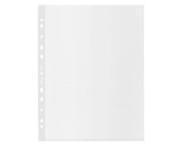 Buste a perforazione Universale 100% riciclate Esselte Office 22 x 30 cm trasparente polipropilene finitura goffrata a buccia d'arancia spessore medio 50 unità