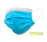 Mascherina chirurgica tipo IIR, colore azzurro, 50 unità