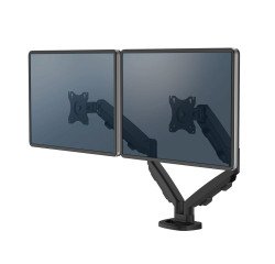 Braccio monitor doppio Fellowes Eppa Altezza regolabile 39 pollici nero
