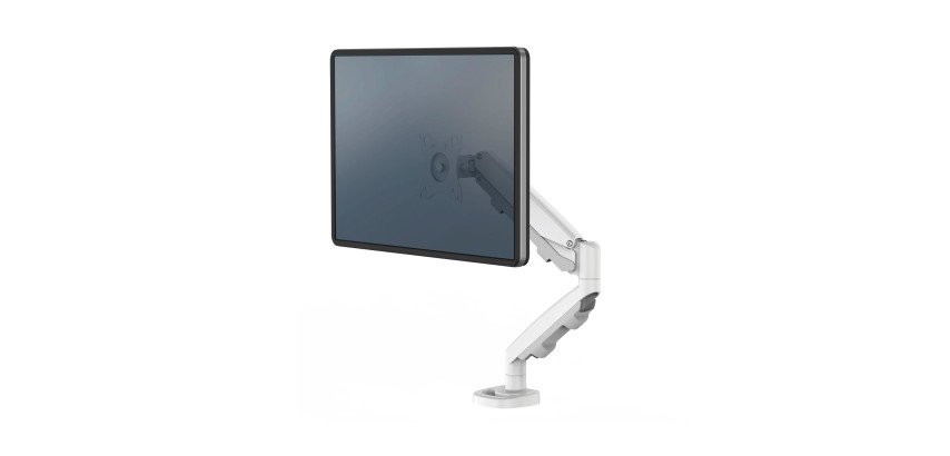Braccio monitor singolo Fellowes Eppa Altezza regolabile 39 pollici bianco