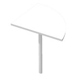 Angolare 800 x 800 mm colore bianco