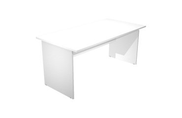 Scrivania con gambe pannello Lione p 80 x h 72 cm